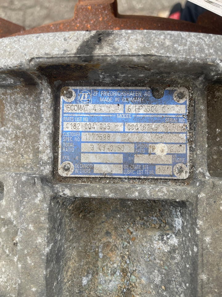 SCANIA 6HP504C - Boîte de vitesse pour Camion: photos 2 SCANIA 6HP504C - Boîte de vitesse pour Camion: photos 2