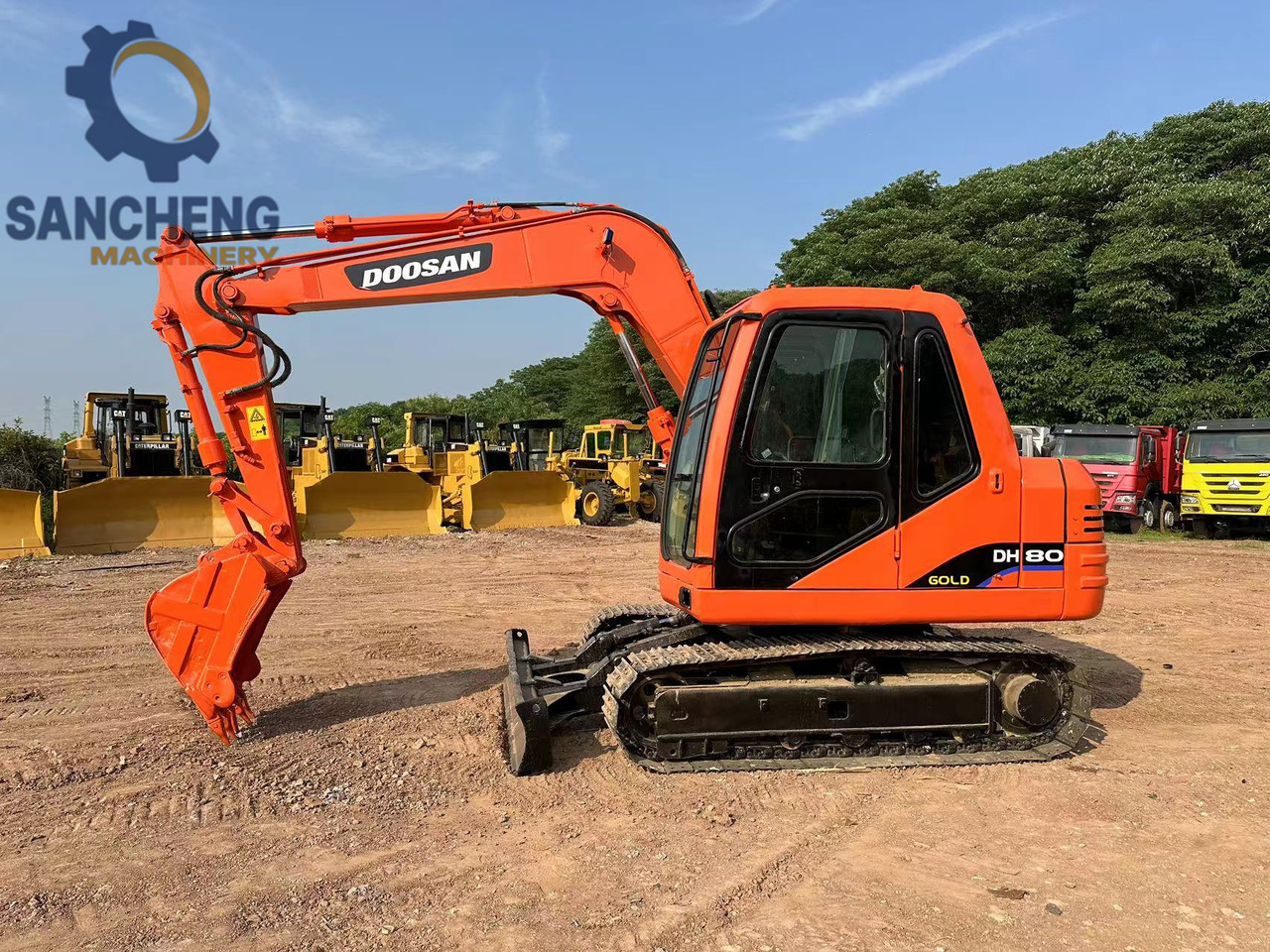 DOOSAN DH80 - Pelle sur chenille: photos 1 DOOSAN DH80 - Pelle sur chenille: photos 1