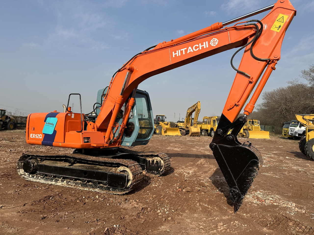 Pelle sur chenille HITACHI EX120: photos 6