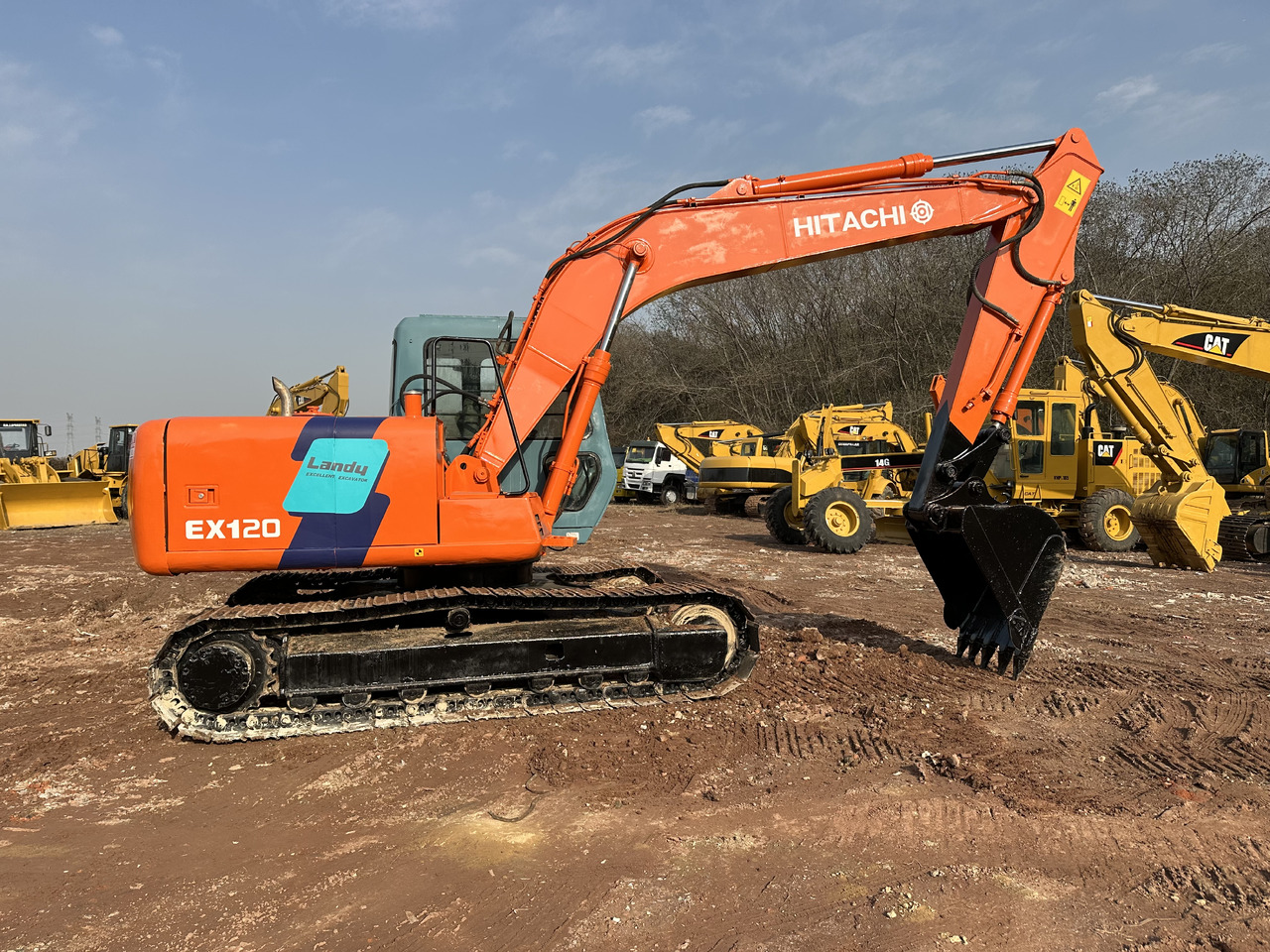 Pelle sur chenille HITACHI EX120: photos 10