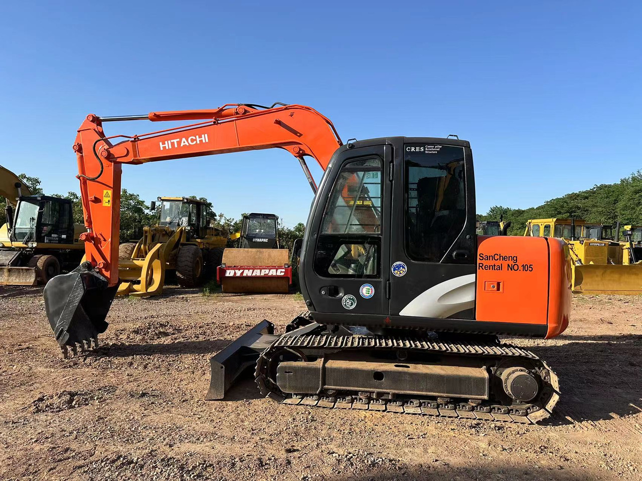 HITACHI ZAXIS ZX70 - Mini pelle: photos 2 HITACHI ZAXIS ZX70 - Mini pelle: photos 2