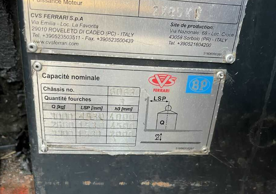 B-P Battioni e Pagani QLT8EL - Chariot latéral: photos 5 B-P Battioni e Pagani QLT8EL - Chariot latéral: photos 5