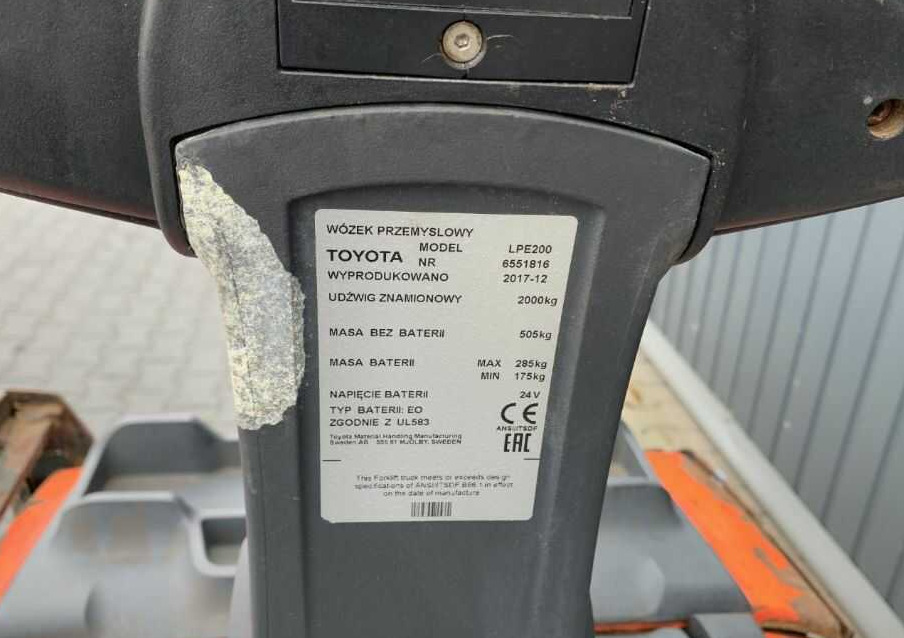BT LPE200 - Transpalette: photos 4 BT LPE200 - Transpalette: photos 4