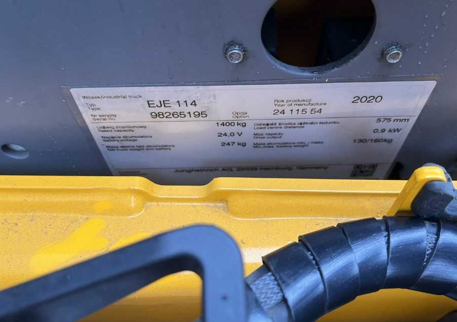 Jungheinrich EJE114 - Transpalette: photos 4 Jungheinrich EJE114 - Transpalette: photos 4