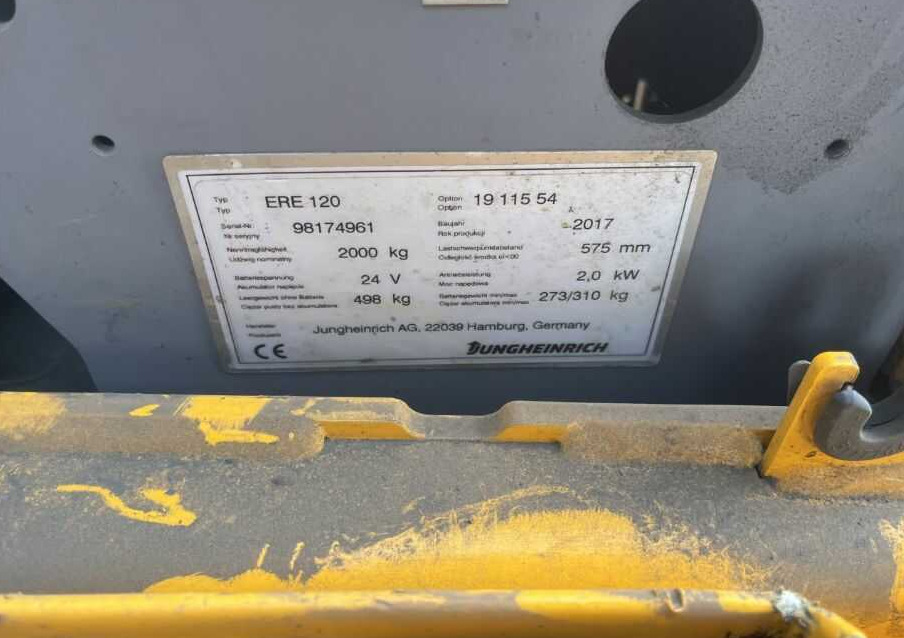 Jungheinrich ERE120 - Transpalette: photos 4 Jungheinrich ERE120 - Transpalette: photos 4