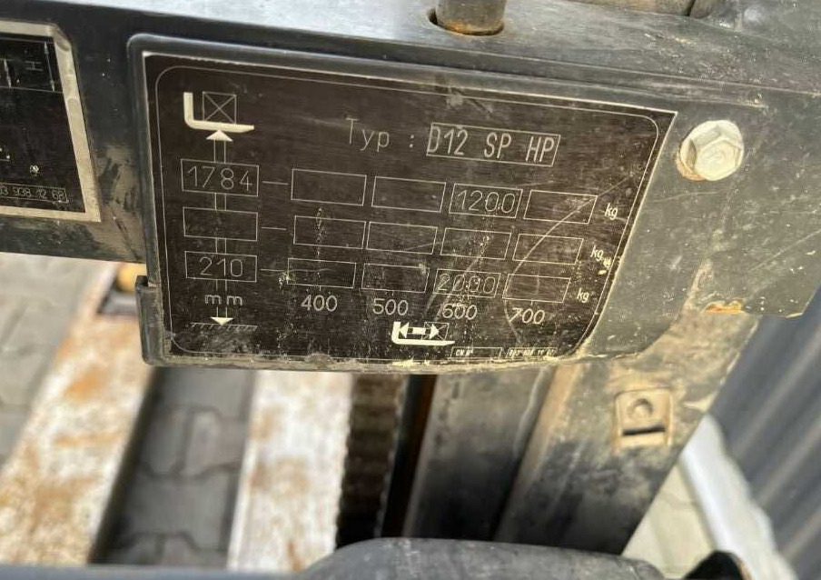 Gerbeur Linde D12SP: photos 6