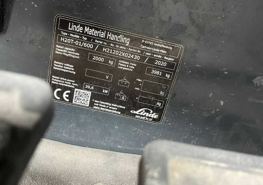 Linde H20T-01/600 - Chariot élévateur à gaz: photos 4 Linde H20T-01/600 - Chariot élévateur à gaz: photos 4