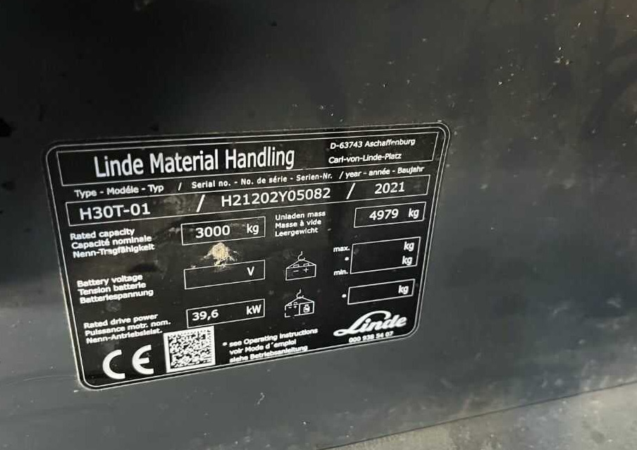 Linde H30T - Chariot élévateur à gaz: photos 3 Linde H30T - Chariot élévateur à gaz: photos 3