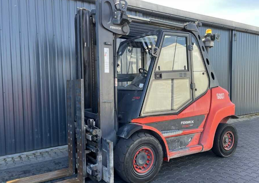 Linde H50D-02 - Chariot élévateur diesel: photos 1 Linde H50D-02 - Chariot élévateur diesel: photos 1