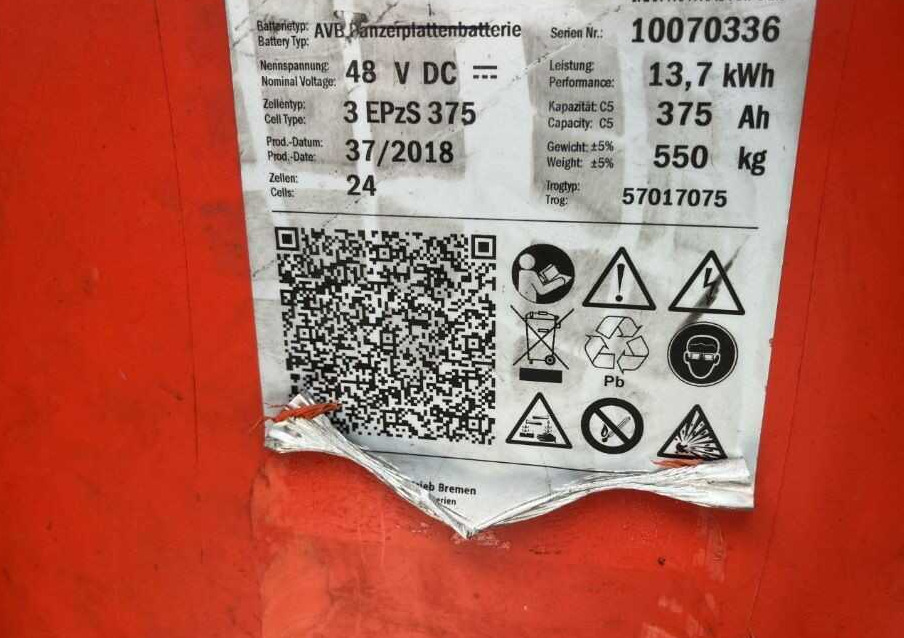 Linde P80 - Chariot tracteur: photos 5 Linde P80 - Chariot tracteur: photos 5