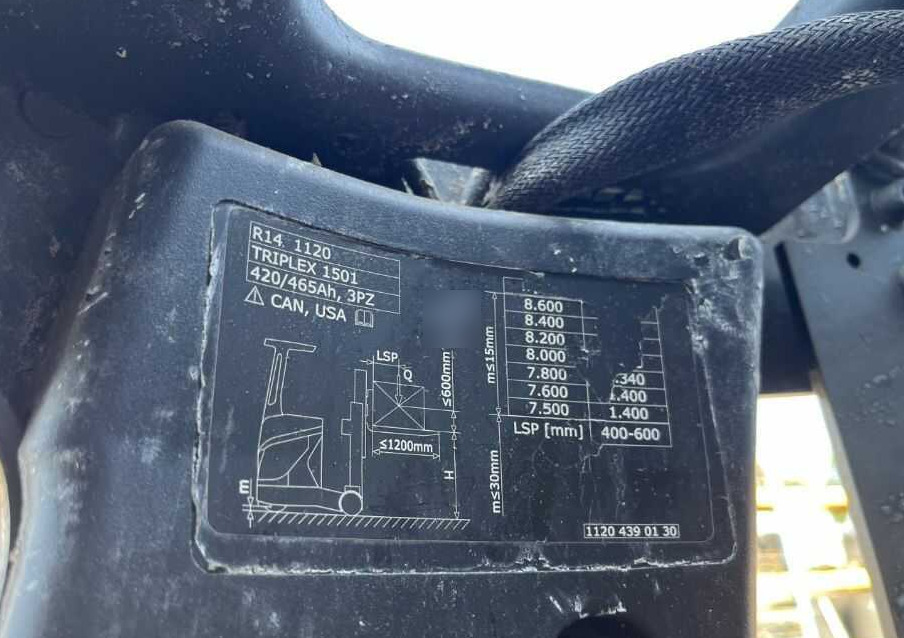 Linde R14-01 - Chariot à mât rétractable: photos 5 Linde R14-01 - Chariot à mât rétractable: photos 5