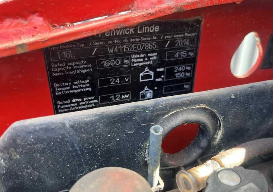 Linde T16L - Transpalette: photos 5 Linde T16L - Transpalette: photos 5