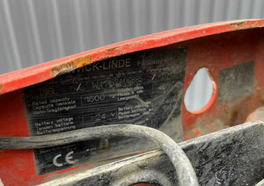 Linde T16L - Transpalette: photos 4 Linde T16L - Transpalette: photos 4