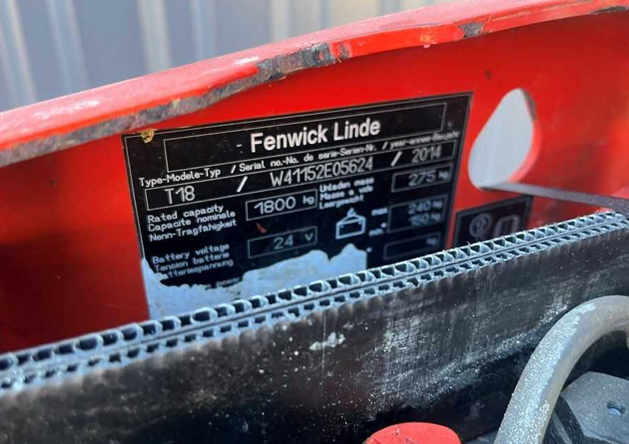 Linde T18 - Transpalette: photos 5 Linde T18 - Transpalette: photos 5