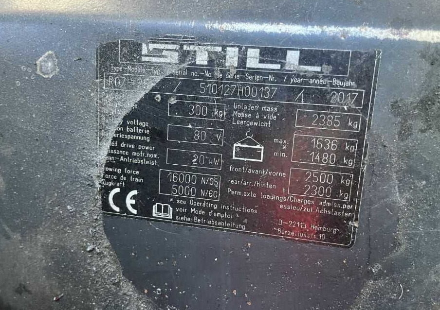 Chariot tracteur Still R07-25: photos 9 Chariot tracteur Still R07-25: photos 9