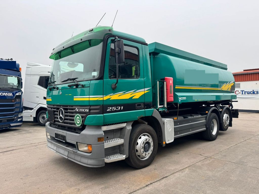 Camion citerne Mercedes-Benz ACTROS 2531 * 3 KAMMER * EPS SCHALTUNG*LIFTACHSE: photos 1