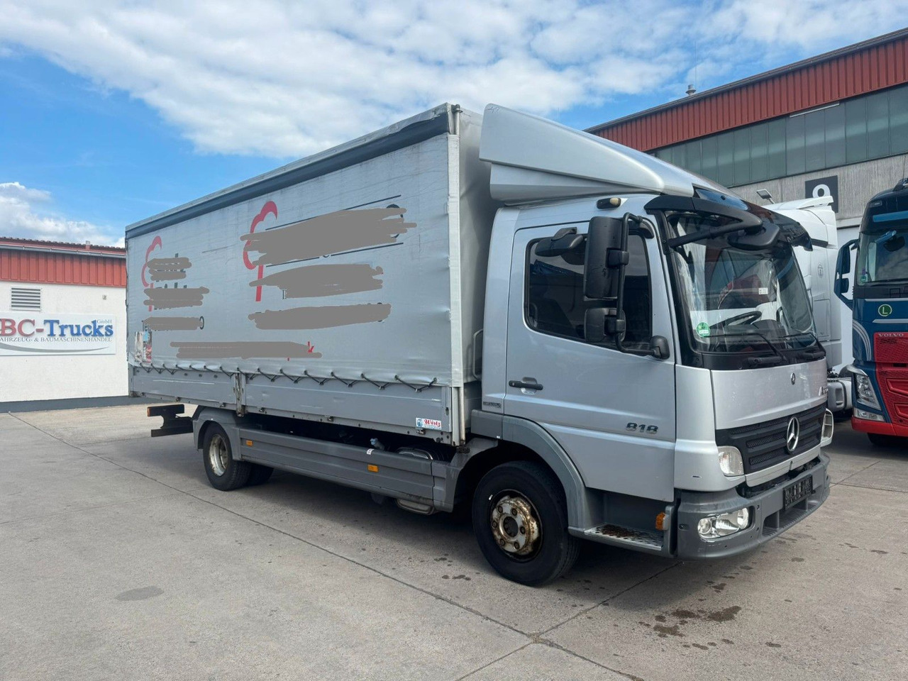 Mercedes-Benz ATEGO 818 * PR.PL * 217.000 KM * 1. HAND * TÜV - Utilitaire rideaux coulissants (PLSC): photos 1 Mercedes-Benz ATEGO 818 * PR.PL * 217.000 KM * 1. HAND * TÜV - Utilitaire rideaux coulissants (PLSC): photos 1