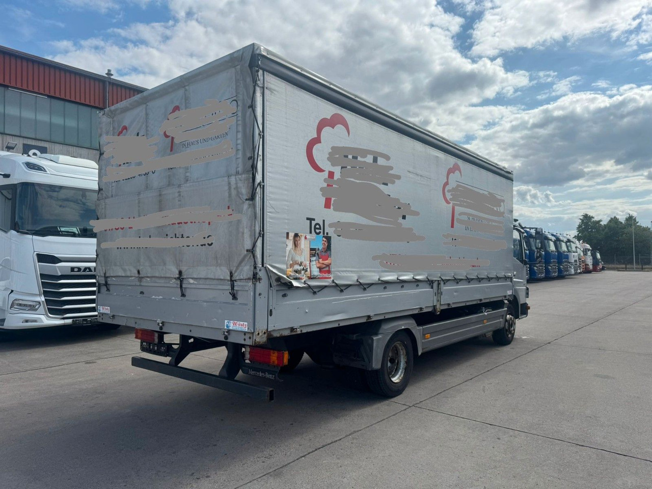 Mercedes-Benz ATEGO 818 * PR.PL * 217.000 KM * 1. HAND * TÜV - Utilitaire rideaux coulissants (PLSC): photos 5 Mercedes-Benz ATEGO 818 * PR.PL * 217.000 KM * 1. HAND * TÜV - Utilitaire rideaux coulissants (PLSC): photos 5