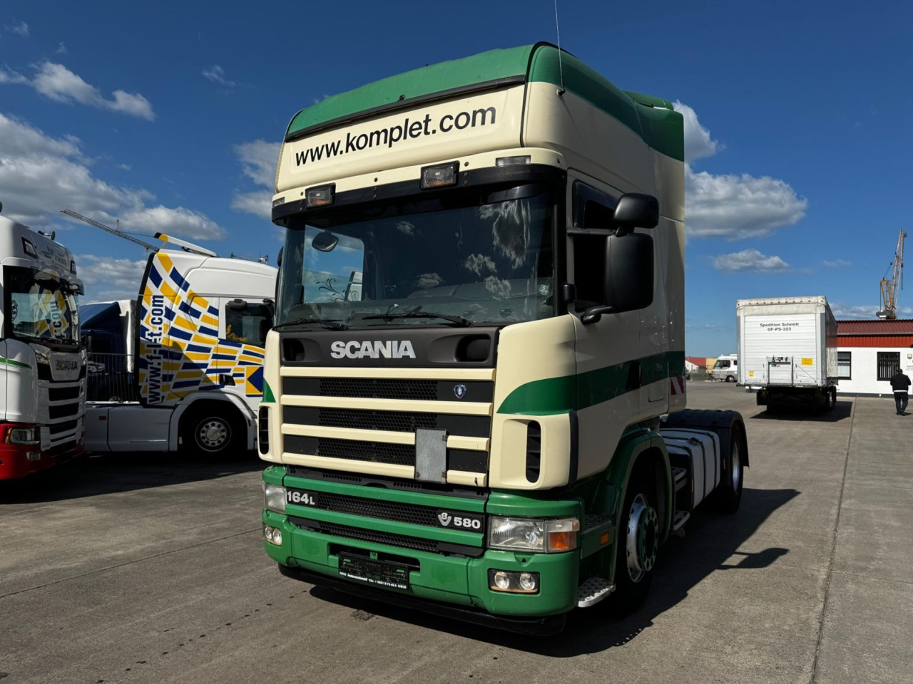 Scania 164L V8 580 * RETARDER * TÜV 01.26 * GERMAN - Tracteur routier: photos 1 Scania 164L V8 580 * RETARDER * TÜV 01.26 * GERMAN - Tracteur routier: photos 1