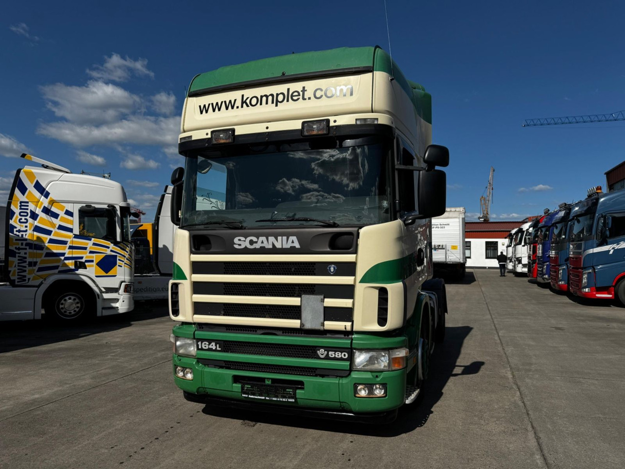 Scania 164L V8 580 * RETARDER * TÜV 01.26 * GERMAN - Tracteur routier: photos 3 Scania 164L V8 580 * RETARDER * TÜV 01.26 * GERMAN - Tracteur routier: photos 3