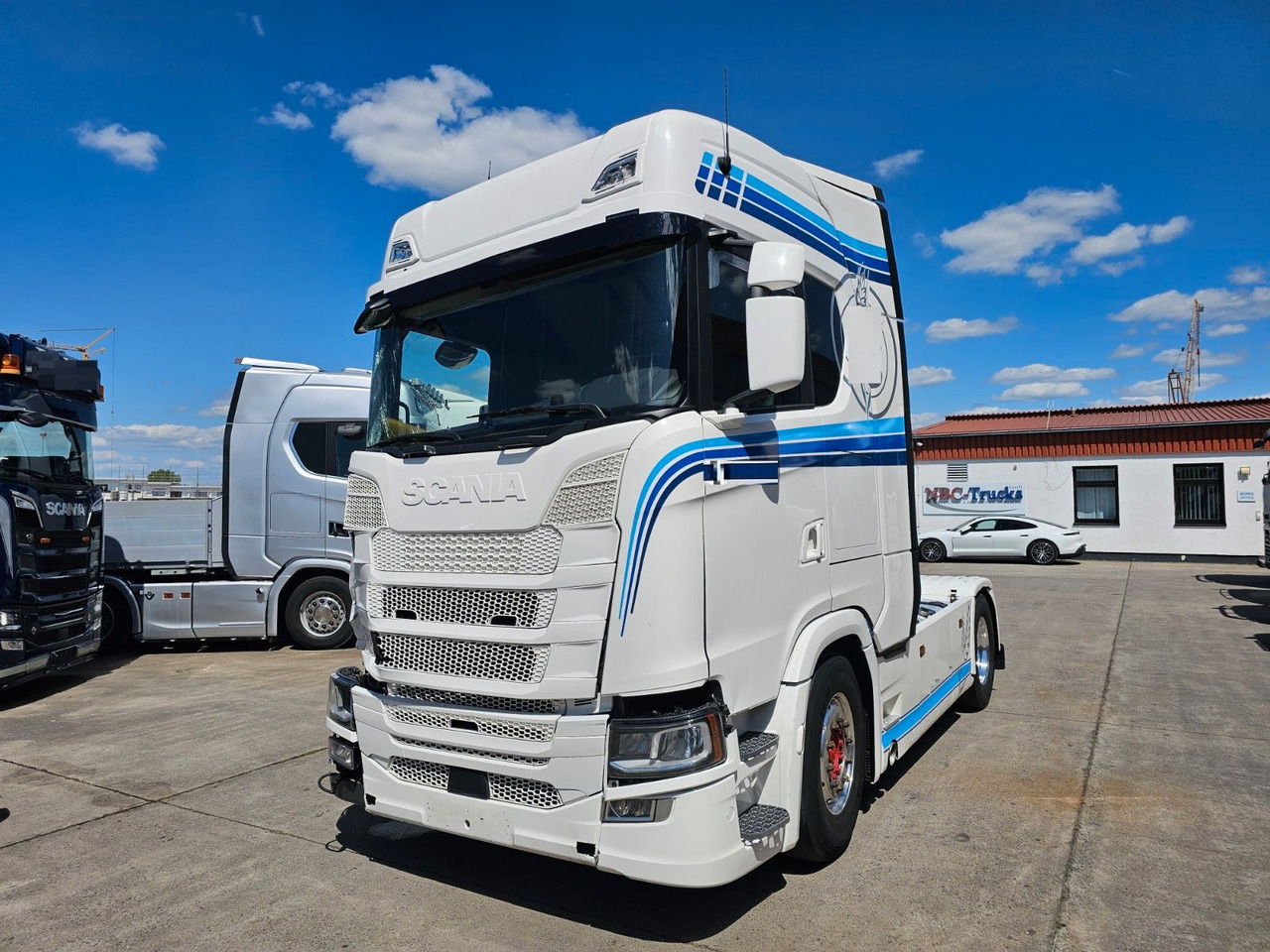 Scania S500 * UNFALL * RETARDER * STANDKLIMA * ACC * - Tracteur routier: photos 1 Scania S500 * UNFALL * RETARDER * STANDKLIMA * ACC * - Tracteur routier: photos 1