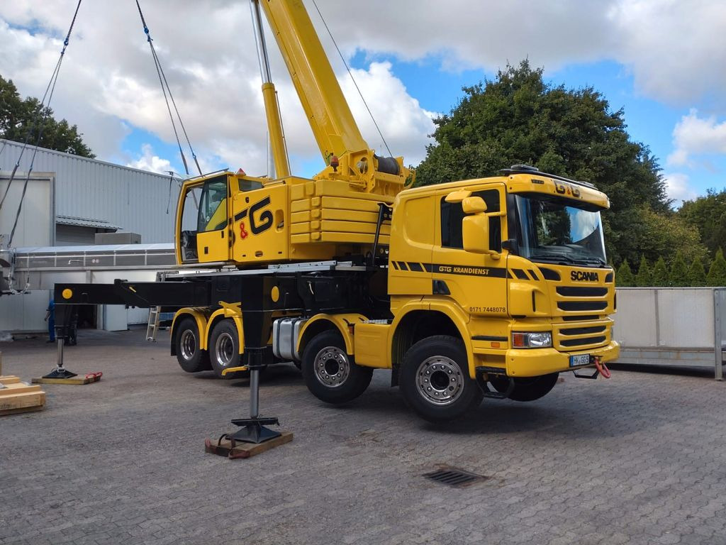 Scania Liebherr LTF 1045 - Grue mobile: photos 1 Scania Liebherr LTF 1045 - Grue mobile: photos 1