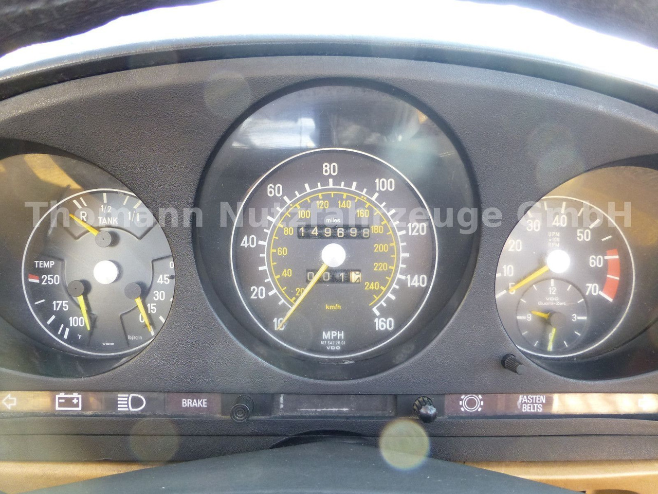 Voiture neuf Mercedes-Benz 450 SL 107 Roadster Lack und Verdeck Neu!: photos 16