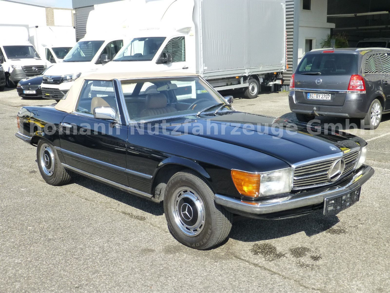 Voiture neuf Mercedes-Benz 450 SL 107 Roadster Lack und Verdeck Neu!: photos 6