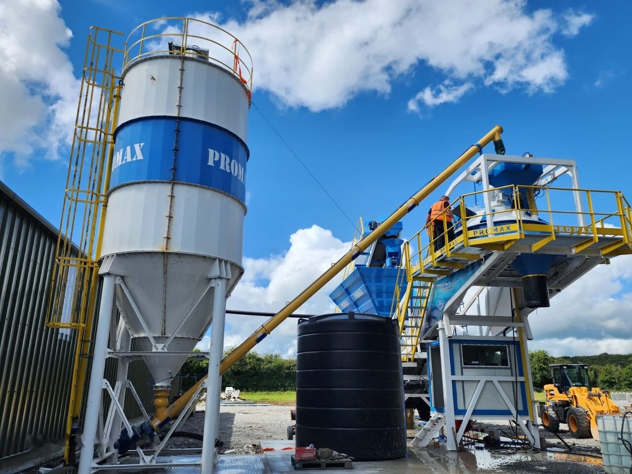 Promax Mobile Concrete Batching Plant PROMAX M60-PLNT (60m³/h) - Silo à ciment: photos 3 Promax Mobile Concrete Batching Plant PROMAX M60-PLNT (60m³/h) - Silo à ciment: photos 3