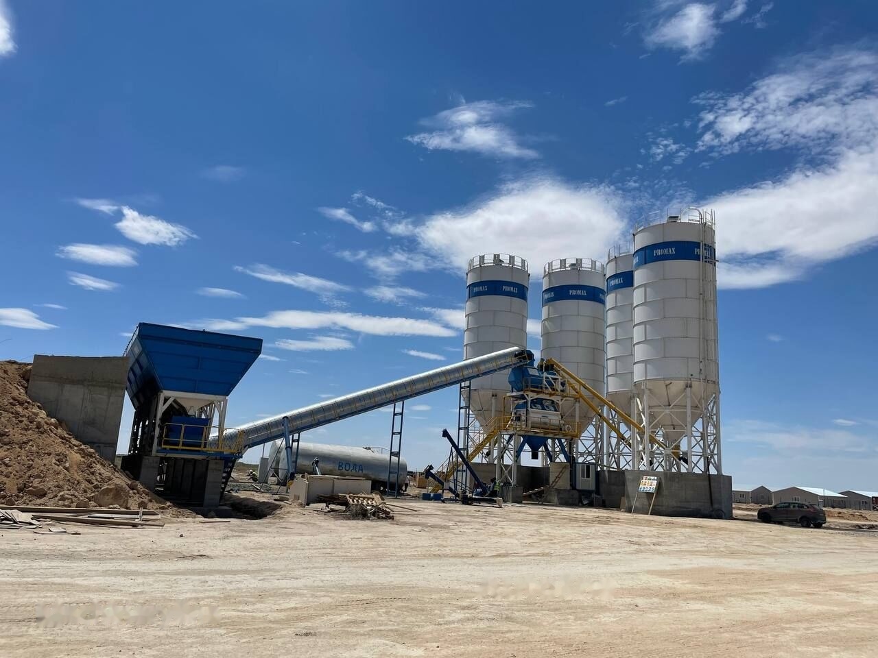 Promax Stationary Concrete Batching Plant S200-TWN (200m3/h) - Centrale à béton: photos 1 Promax Stationary Concrete Batching Plant S200-TWN (200m3/h) - Centrale à béton: photos 1