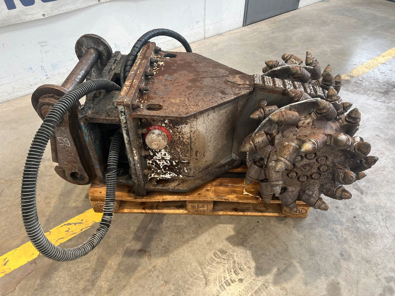 SIMEX TF 800 Felsfräse / Fräse / SW48 / 2007 - Accessoire pour Pelle: photos 4 SIMEX TF 800 Felsfräse / Fräse / SW48 / 2007 - Accessoire pour Pelle: photos 4