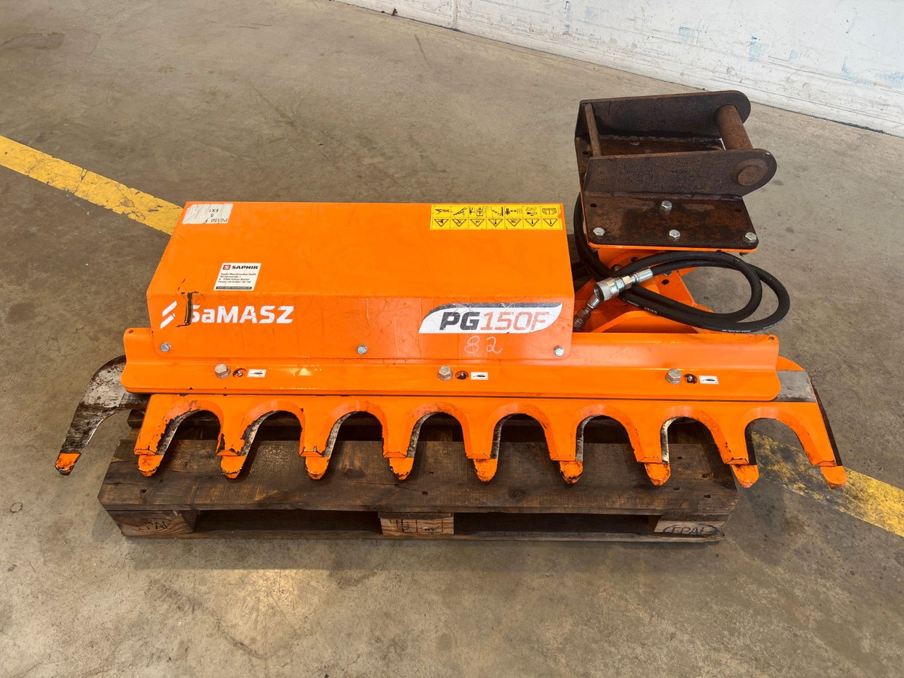 SaMASZ PG 150 F Astschere / MS03 / 1,50 / 2021 - Accessoire pour Engins de chantier: photos 2 SaMASZ PG 150 F Astschere / MS03 / 1,50 / 2021 - Accessoire pour Engins de chantier: photos 2