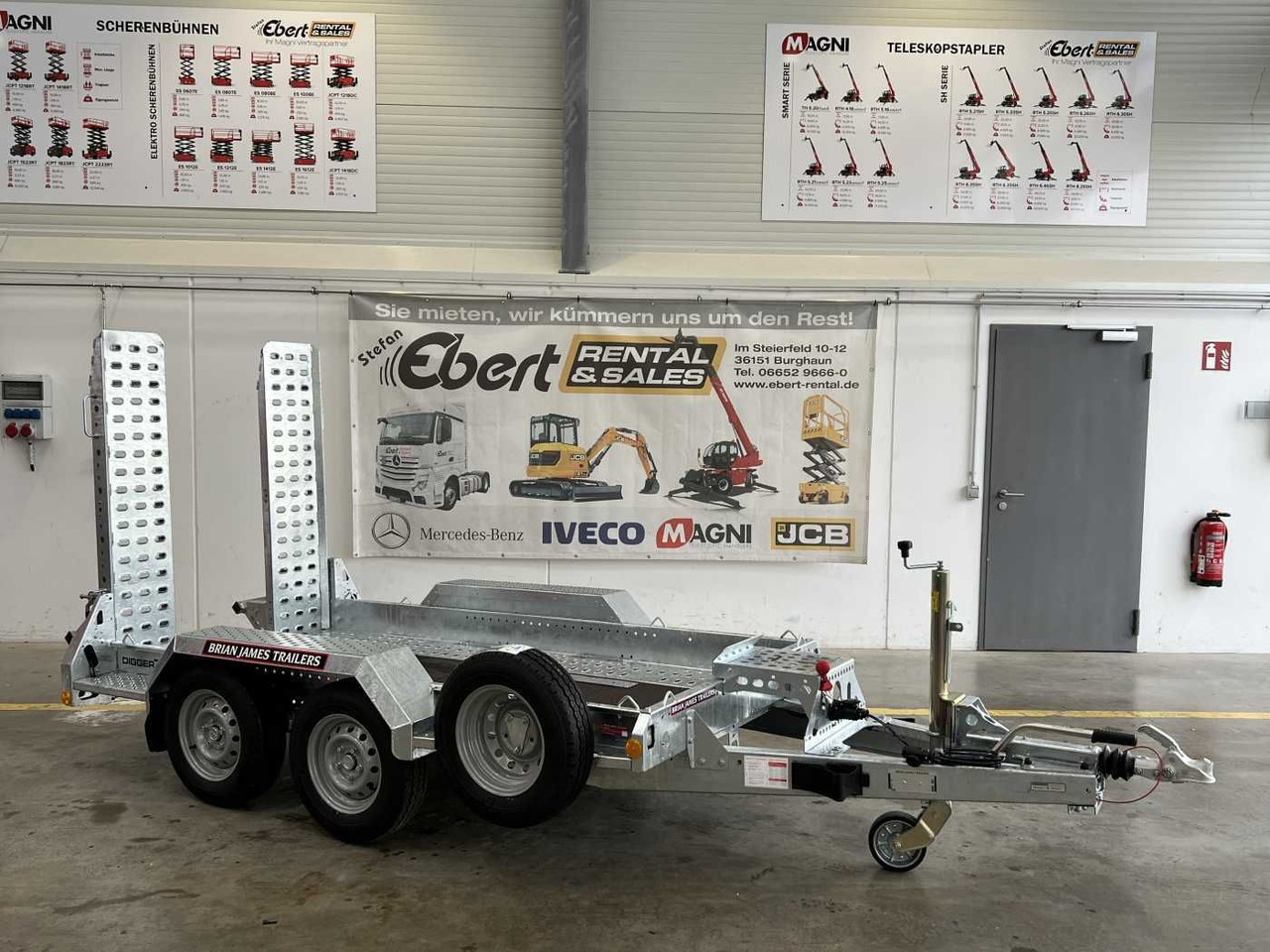 Brian James Cargo Digger Plant 2 / Länge: 2.800mm / 2.700kg - Remorque porte-engin surbaissée: photos 1 Brian James Cargo Digger Plant 2 / Länge: 2.800mm / 2.700kg - Remorque porte-engin surbaissée: photos 1
