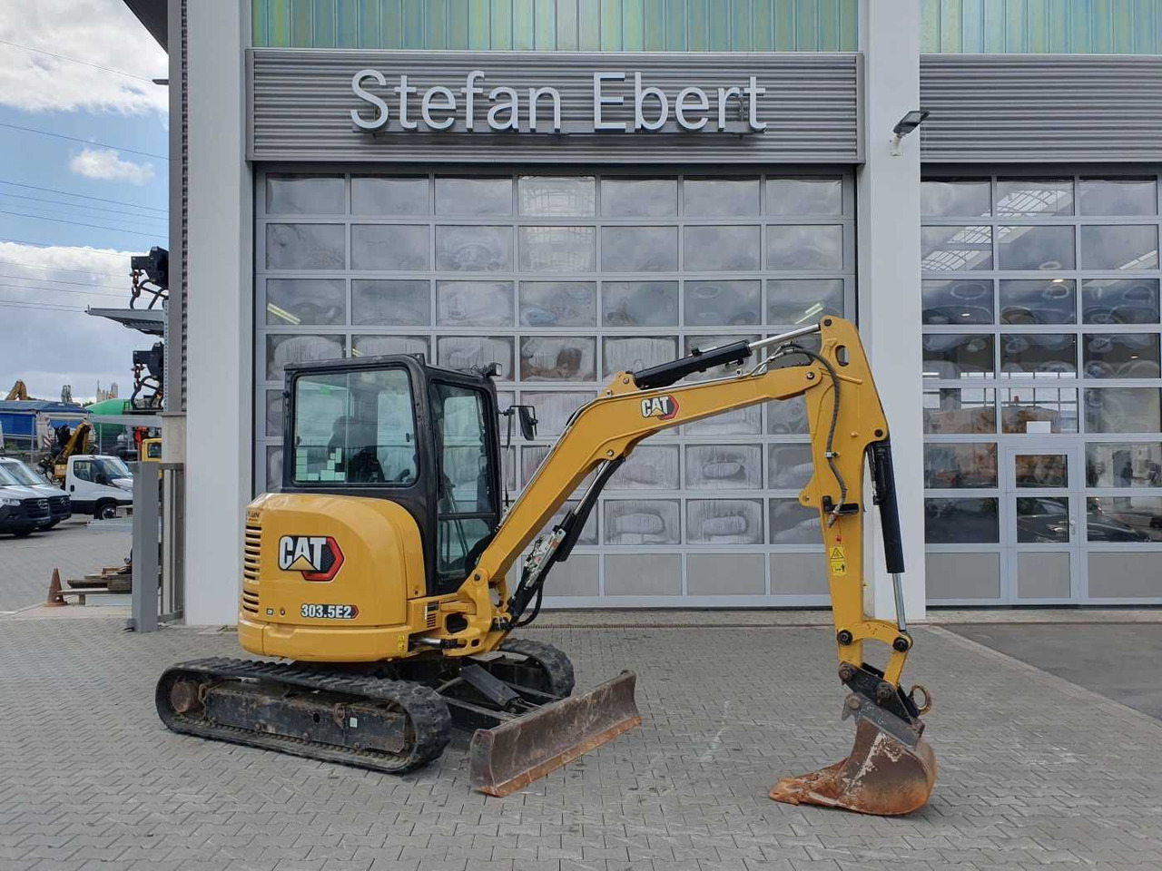 CAT 303.5E2CR / nur 2.107h! / 1x Tieflöffel / 2021 - Mini pelle: photos 1 CAT 303.5E2CR / nur 2.107h! / 1x Tieflöffel / 2021 - Mini pelle: photos 1
