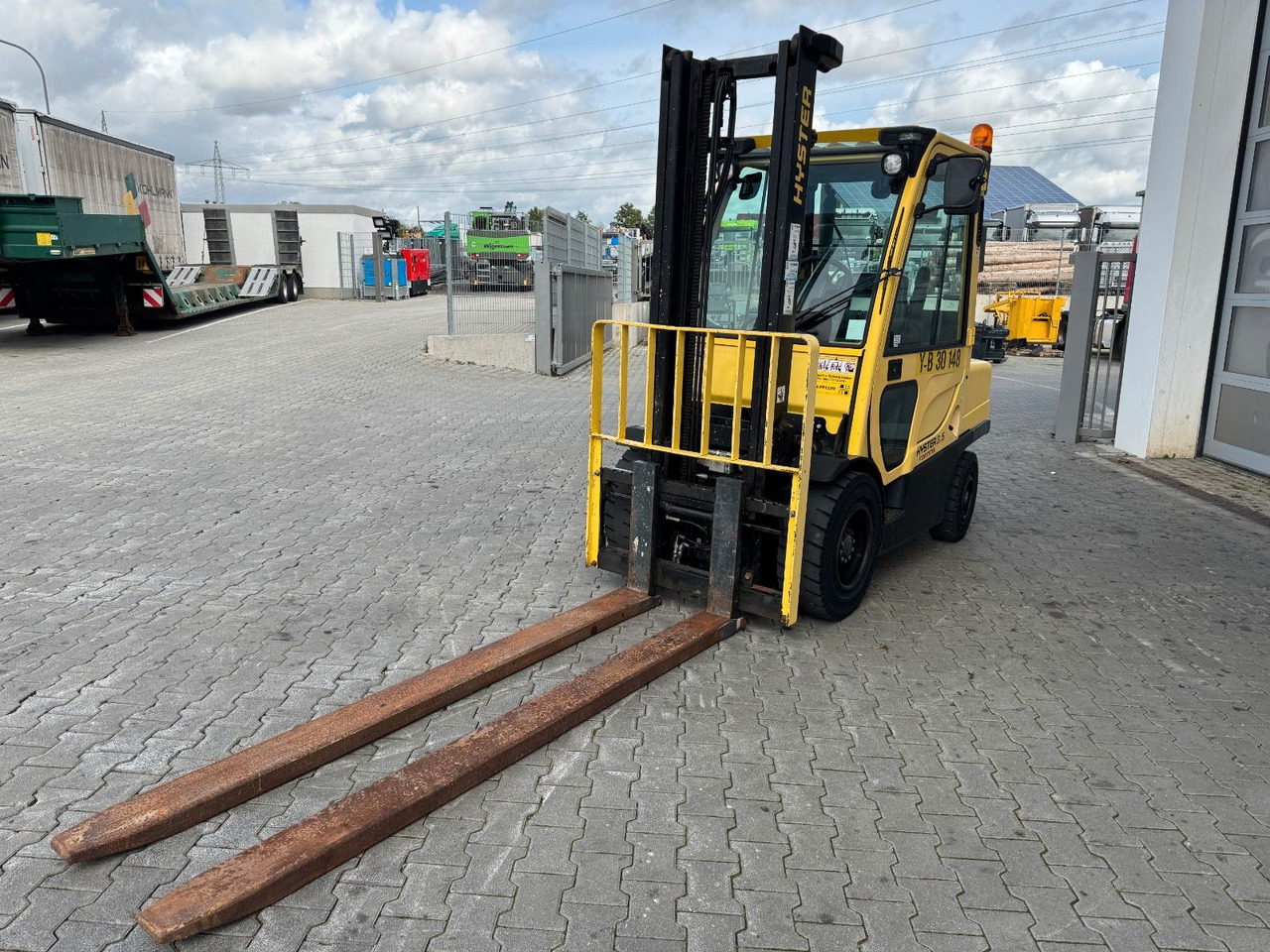 Hyster H3.5FT / nur 858h! / 3.610mm / SS - Chariot élévateur diesel: photos 5 Hyster H3.5FT / nur 858h! / 3.610mm / SS - Chariot élévateur diesel: photos 5