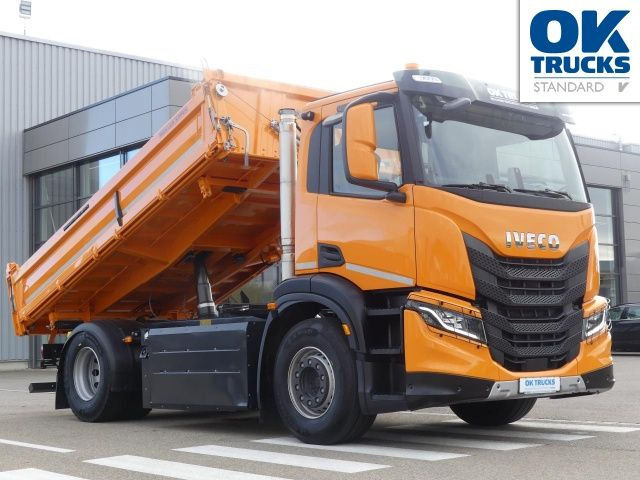 Iveco S-Way AD190S40/P CNG 4x2 Meiller AHK Intarder - Camion benne: photos 1 Iveco S-Way AD190S40/P CNG 4x2 Meiller AHK Intarder - Camion benne: photos 1