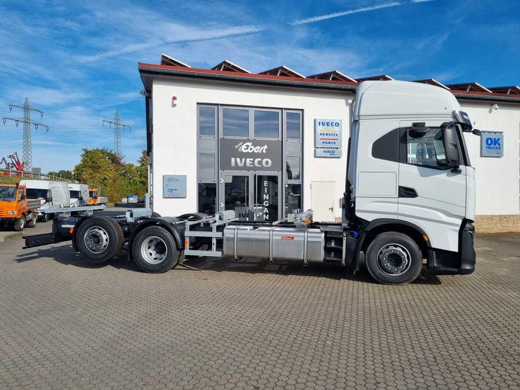 Iveco S-Way AS260S46 6x2 BDF-Wechsler Intarder 2x vorh - Camion porte-conteneur/ Caisse mobile: photos 3 Iveco S-Way AS260S46 6x2 BDF-Wechsler Intarder 2x vorh - Camion porte-conteneur/ Caisse mobile: photos 3