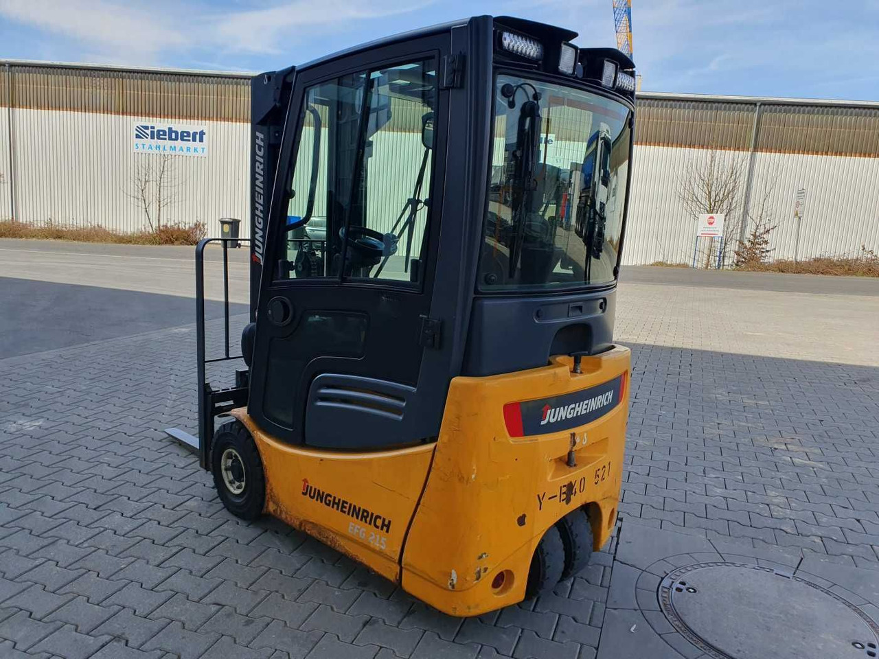 Chariot élévateur électrique Jungheinrich EFG 215 / Triplex: 4.35m! / SS / nur 2.054h!: photos 6