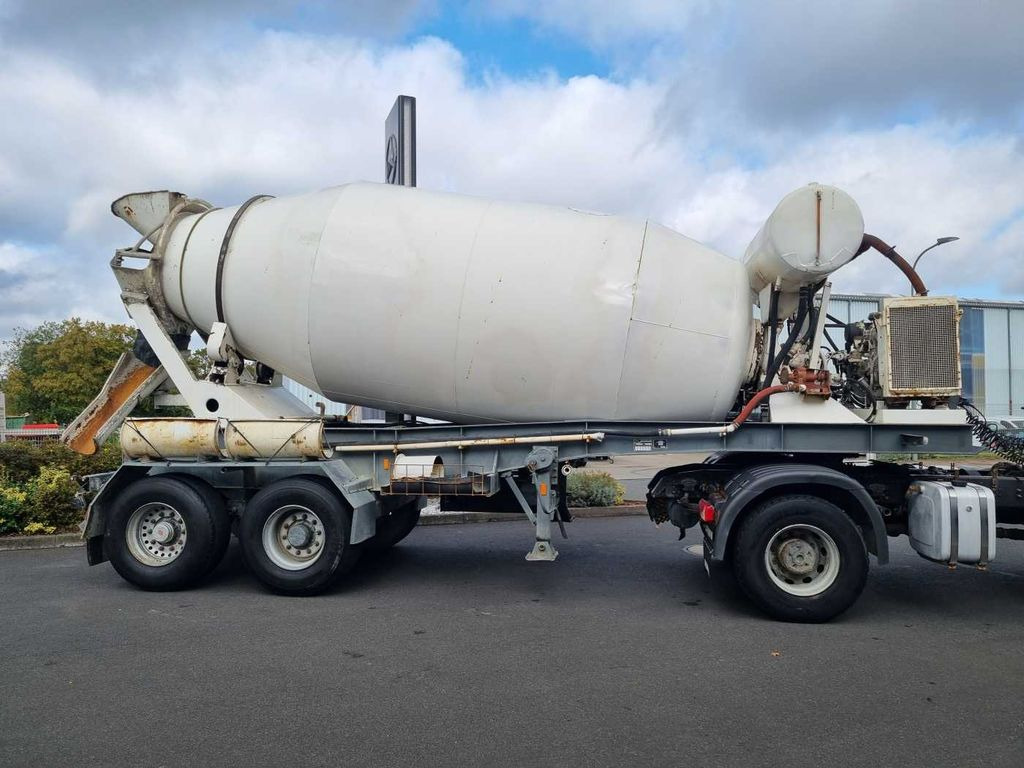Semi-remorque malaxeur KWB P-382-STI Betonmischer Motor SAF-Achsen Lift: photos 8