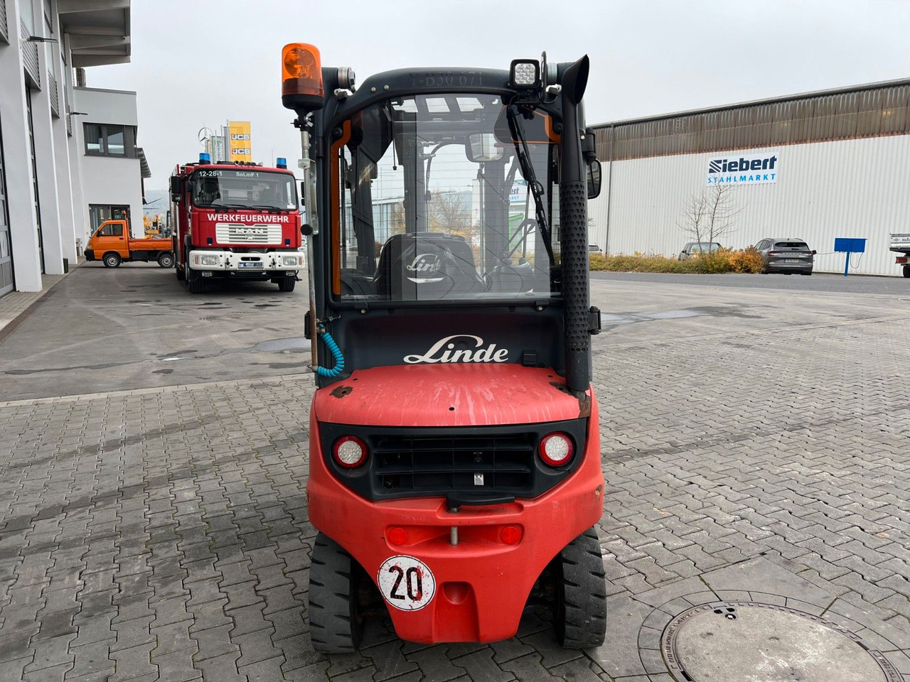Linde H14D-01 / Triplex: 4.60m! / SS / nur 1.672h! - Chariot élévateur diesel: photos 5 Linde H14D-01 / Triplex: 4.60m! / SS / nur 1.672h! - Chariot élévateur diesel: photos 5