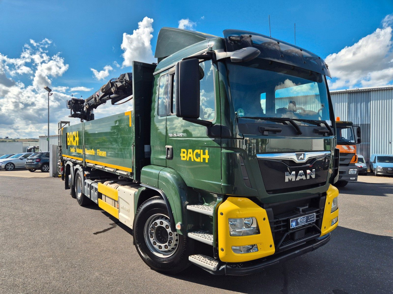 MAN TGS 26.420 6x2-4 LL Hiab 177K PRO 2 Stück - Camion grue: photos 3 MAN TGS 26.420 6x2-4 LL Hiab 177K PRO 2 Stück - Camion grue: photos 3