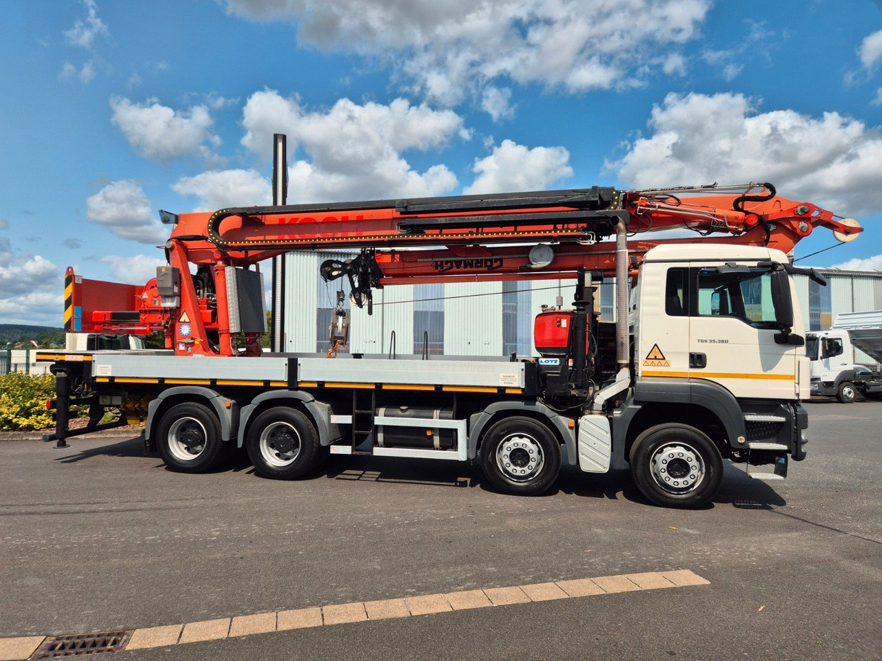 MAN TGS 35.360 8x4 BB Gormach 91000 TECH Funk - Camion grue: photos 5 MAN TGS 35.360 8x4 BB Gormach 91000 TECH Funk - Camion grue: photos 5