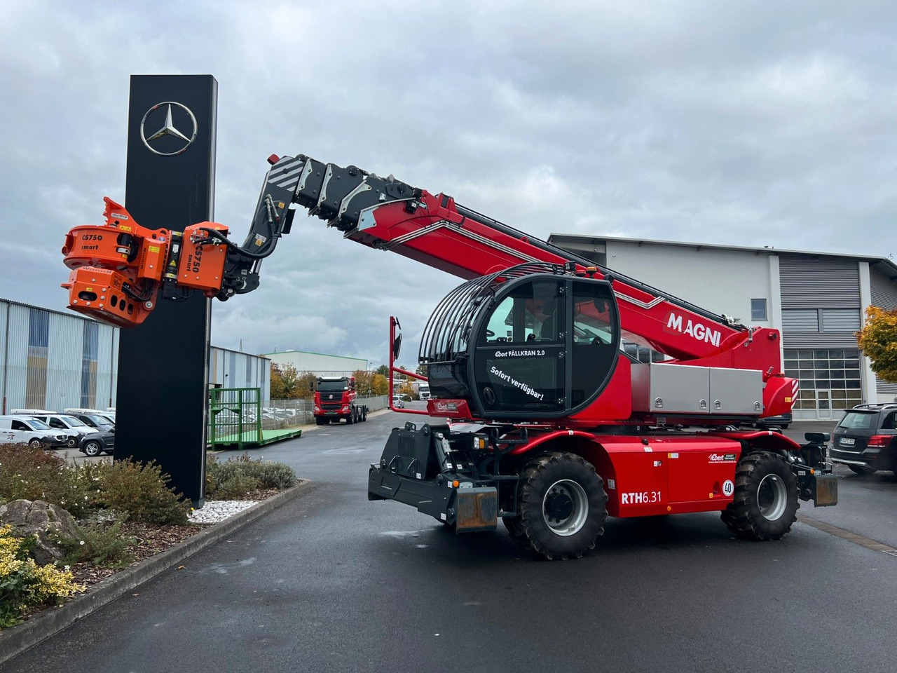 Magni RTH 6.31 SH / Fällkran 2 / Westtech CS750 - Chariot télescopique: photos 1 Magni RTH 6.31 SH / Fällkran 2 / Westtech CS750 - Chariot télescopique: photos 1