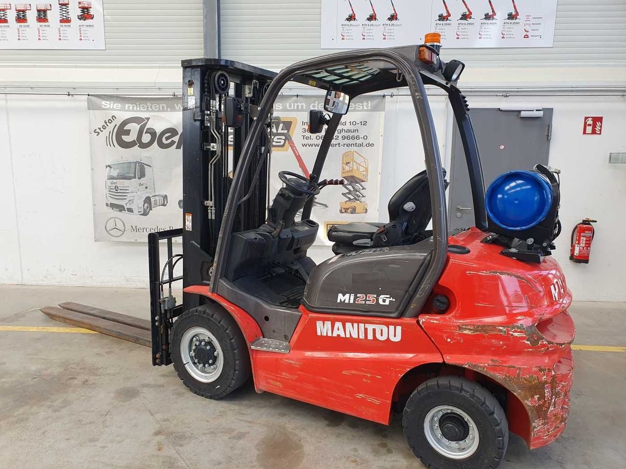 Manitou MI 25 G / Triplex: 4.70m / nur 1.976h! / SS - Chariot élévateur: photos 5 Manitou MI 25 G / Triplex: 4.70m / nur 1.976h! / SS - Chariot élévateur: photos 5
