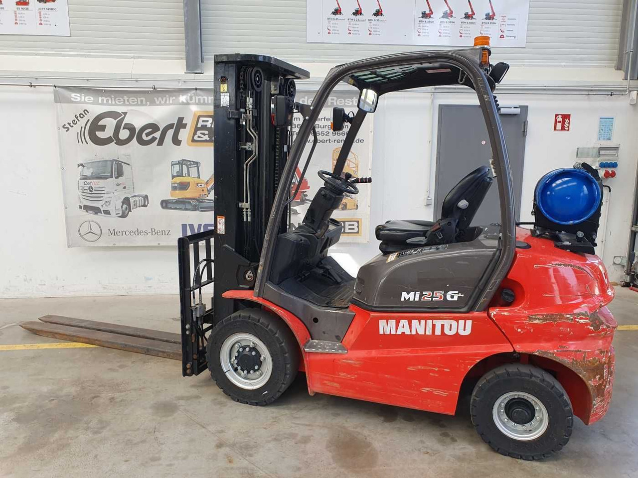 Manitou MI 25 G / Triplex: 4.70m / nur 1.976h! / SS - Chariot élévateur: photos 2 Manitou MI 25 G / Triplex: 4.70m / nur 1.976h! / SS - Chariot élévateur: photos 2
