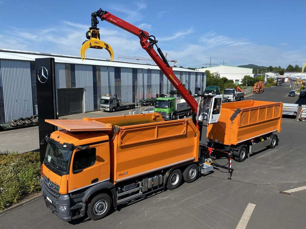 Mercedes-Benz Arocs 2751L HAD + Q170L (11,5m!) -EBERT-Fäll-LKW Mercedes-Benz Arocs 2751L HAD + Q170L (11,5m) -EBERT-Forst-LKW - Camion grumier, Camion grue: photos 3 Mercedes-Benz Arocs 2751L HAD + Q170L (11,5m!) -EBERT-Fäll-LKW Mercedes-Benz Arocs 2751L HAD + Q170L (11,5m) -EBERT-Forst-LKW - Camion grumier, Camion grue: photos 3