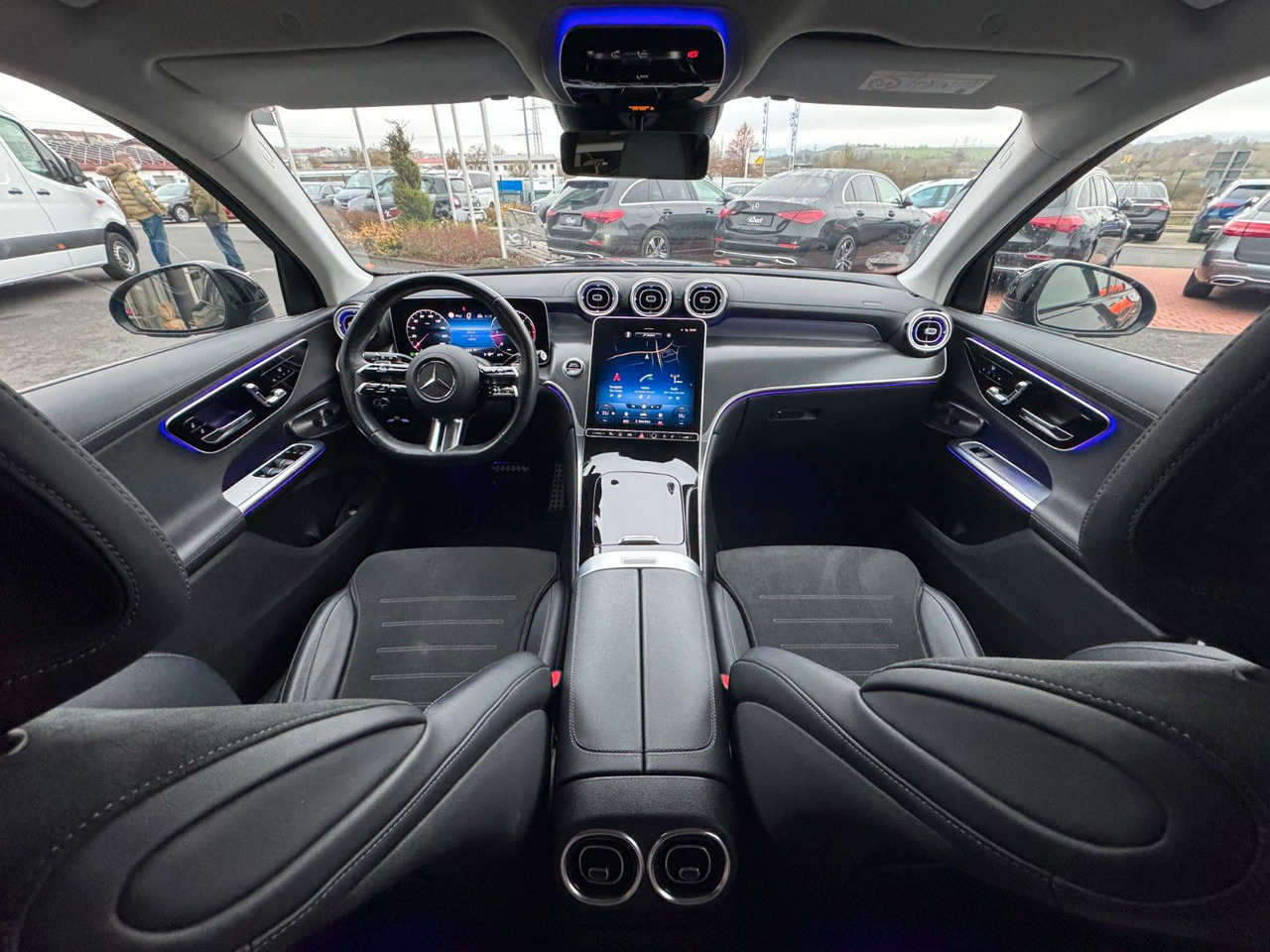 Mercedes-Benz GLC 220d 4M AMG+AHK+Burm+STH+360+Night en crédit-bail Mercedes-Benz GLC 220d 4M AMG+AHK+Burm+STH+360+Night: photos 16