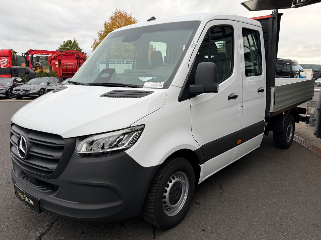 Mercedes-Benz Sprinter 319 CDI 3665 DoKa AHK Klima LED - Utilitaire rideaux coulissants (PLSC), Utilitaire double cabine: photos 3 Mercedes-Benz Sprinter 319 CDI 3665 DoKa AHK Klima LED - Utilitaire rideaux coulissants (PLSC), Utilitaire double cabine: photos 3