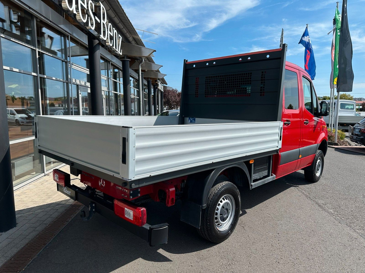 Mercedes-Benz Sprinter 319 CDI 4x4 DoKa Klima AHK3,5to - Utilitaire rideaux coulissants (PLSC), Utilitaire double cabine: photos 4 Mercedes-Benz Sprinter 319 CDI 4x4 DoKa Klima AHK3,5to - Utilitaire rideaux coulissants (PLSC), Utilitaire double cabine: photos 4