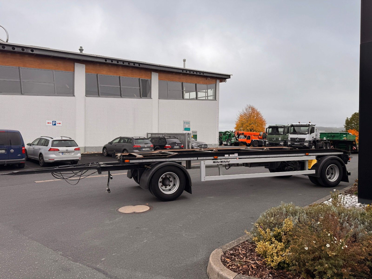 Müller-Mitteltal RA-T 18,0 Containerfahrgestell - Remorque châssis: photos 5 Müller-Mitteltal RA-T 18,0 Containerfahrgestell - Remorque châssis: photos 5